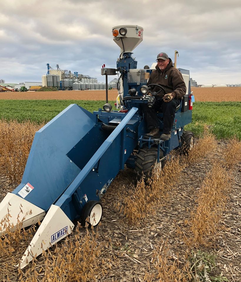 replicated soybean testing
